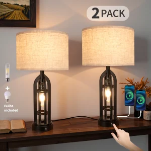 THESE RETRO STYLE LAMPS ARE LOADED WITH FEATURES
